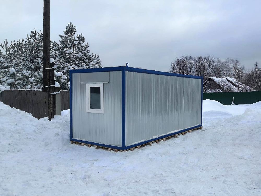 Строительная бытовка, общий вид